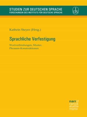 cover image of Sprachliche Verfestigung